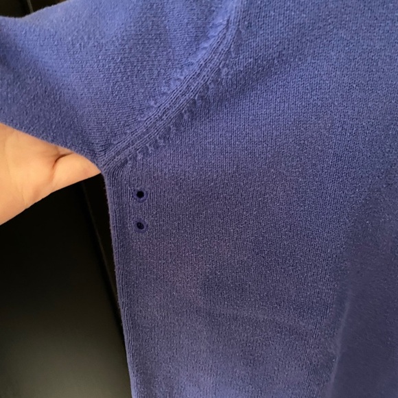 Nautica Blue Quarter Zip - Picture 7 of 9
